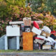 Boxes and rubbish sitting by the kerb for Council Pick Up Sydney