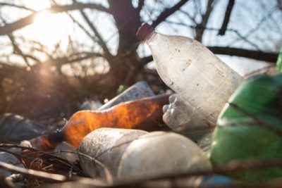 litter and rubbish set for removal in front of a Penrith home